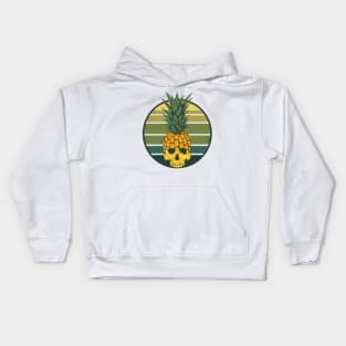 Pineapple Skull Kids Hoodie